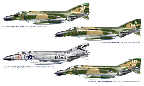 F-4 Phantom Aces italeri